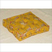 Box Cushion - 100% Cotton, Printed Pattern | Color Fastness, Shrink Resistance, Easy To Use And Wash, Trendy Design