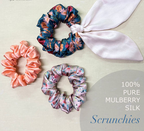 Mulberry Silk Scrunchies - Application: Personal