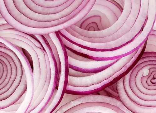 Fresh Cut Red Onion