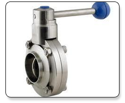 Butterfly Valve Welded - Stainless Steel AISI304/316L DN25-DN150, Sanitary Design, Welded Ends, Multi-Standard, Manual/Pneumatic/Electric Operation