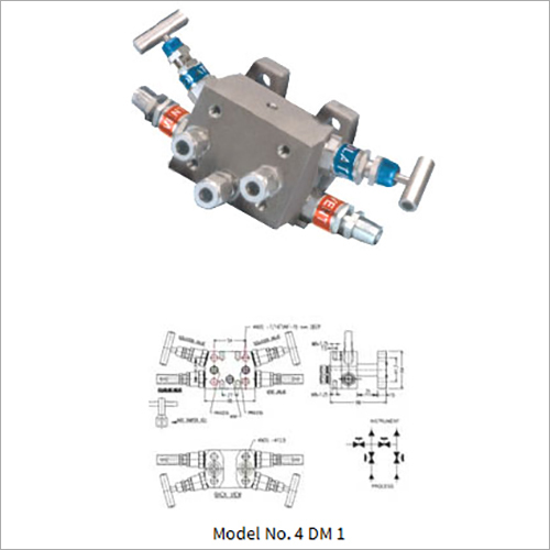 Double Isolate Four Valve Manifold Double Isolate Four Valve Manifold