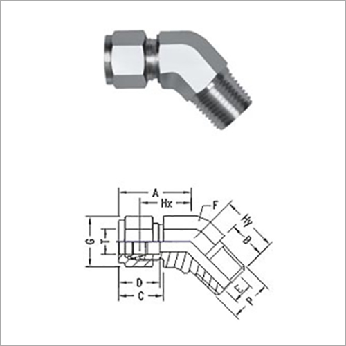 45 Degree Male Elbow