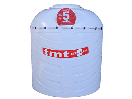 Plastic Water Tanks - LLDPE Plastic, 500-1500 Litre Capacity, Cylindrical Shape, 2-5mm Thickness | Rugged, Weather Proof, Hygienic Storage Solution