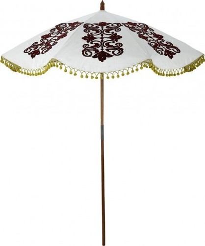 Embroidered Garden Umberlla 2