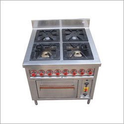 Four Burner Cooking Range