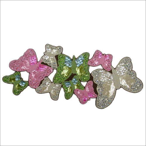 Butterfly Beaded Table Runner