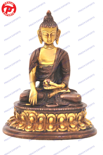 Buddha Sitting W/Oval Base