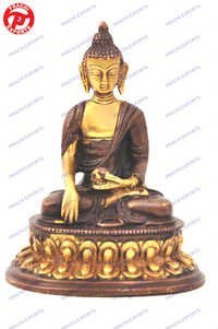 Buddha Sitting W/Oval Base