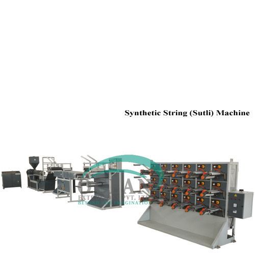 Automatic Synthetic String (Sutli) Machine