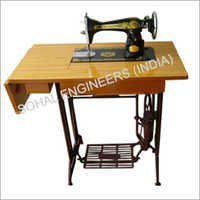 Sewing Machine Folding Table Yellow