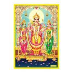 Murugan Poster in Gold Foil 24K