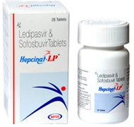 Ledipasvir and Sofosbuvir Tablets
