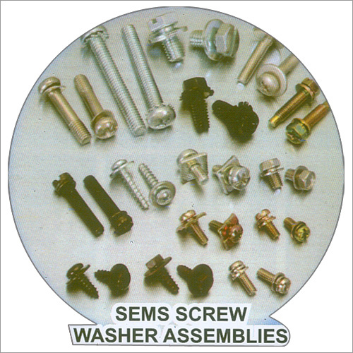 Sems Screw Washer Assemblies