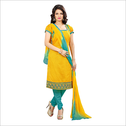 Chanderi Suit Dress Material