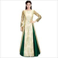 Taffeta Silk Gown