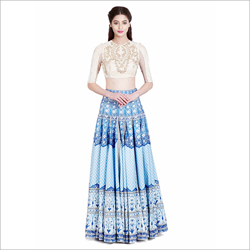 Dry Cleaning Taffeta Silk Lehenga