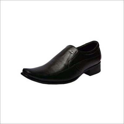 Molessi Black Leather Formal Shoes
