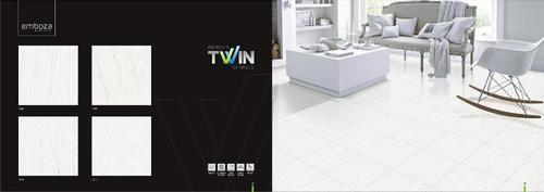 Designer Twin Charged Vitrified Tiles