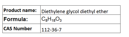 Diethylene glycol diethyl ether