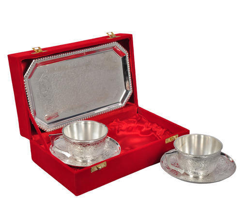 Tea Cup Set With Tray