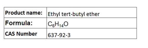 Ethyl tert-butyl ether