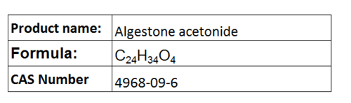 Algestone acetonide