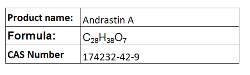 Andrastin A - C22H30O7, CAS 174232-42-9 | Farnesyltransferase Inhibitor, Bio-Synthetic Penicillium Isolate, >98% Purity