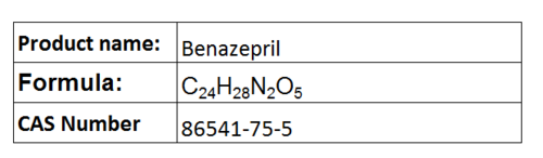 Benazepril