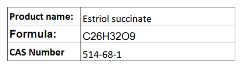 Estriol succinate
