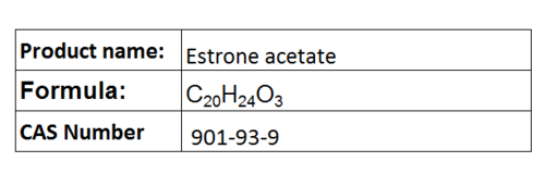 Estrone acetate