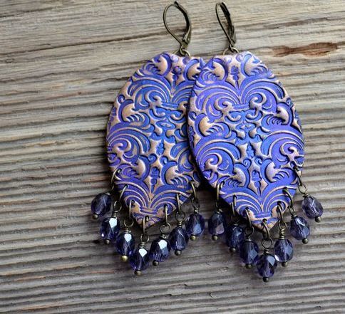 Polymer Clay Earrings - Standard Size | Women's Stud Earrings for Anniversary Engagement Gift Party Wedding Occasions