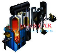 Wood Fired Thermic Fluid Heater - Power Source: Electric