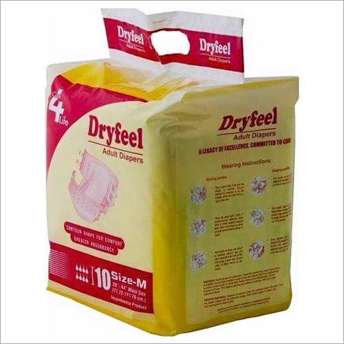 Dryfeel Comfortable Adult Diapers Sanjay Medical Opp Ycm