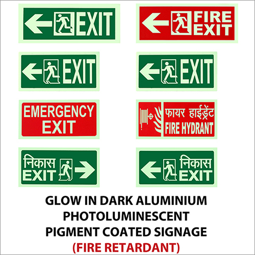 Glow In Drak Signages Screen Dimension: 150X150Mm / 200X200Mm 100X300Mm / 150X400Mm 100X400Mm / 150X600Mm 200X400Mm / 300X600Mm