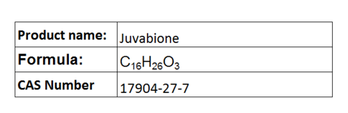 Juvabione - Methyl Ester of Todomatuic Acid, Colorless Liquid | Insect Juvenile Hormone Analog, Natural Sesquiterpene, Abies Wood Extract