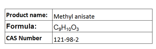 Methyl Anisate - CâHââOâ, 99% Purity, Boiling Point 253-260°C | Fragrant Ester, Versatile Compound, High Purity