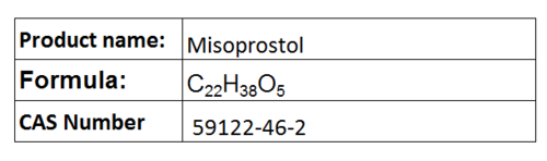 Misoprostol
