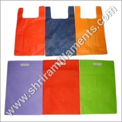 With Handle Non Woven Fabric For D Cut Bags