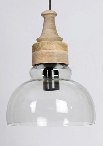 Half Dom Glass Pendant Light Source: Energy Saving