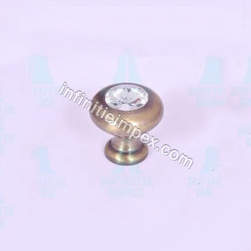 Brass Diamond Door Knob