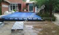 Pool Cover With SS Roller
