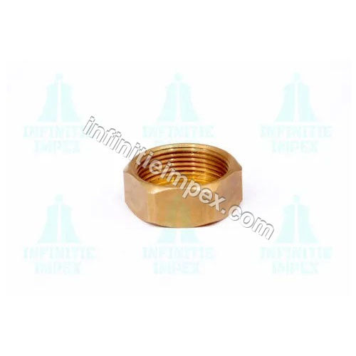 Brass Hex Sanitary Nut