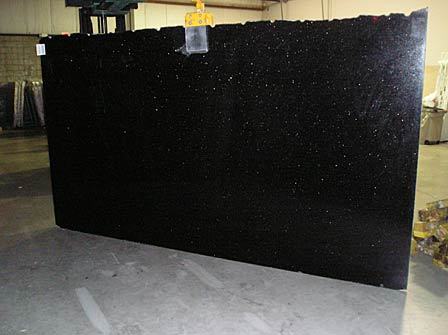Black Galaxy Granite Slab