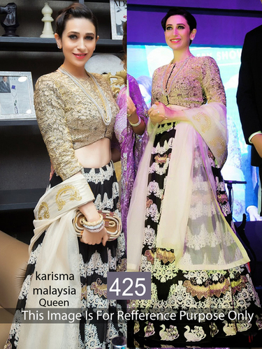 Party Wear Stylish Designer Lehenga Choli - Rayon Fabric, Size L-XXL, Black and Golden Color | Breathable, Dry Cleanable, Embroidered, Short Sleeves