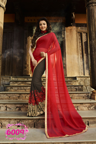 Designer Party Wear Stylish Saree