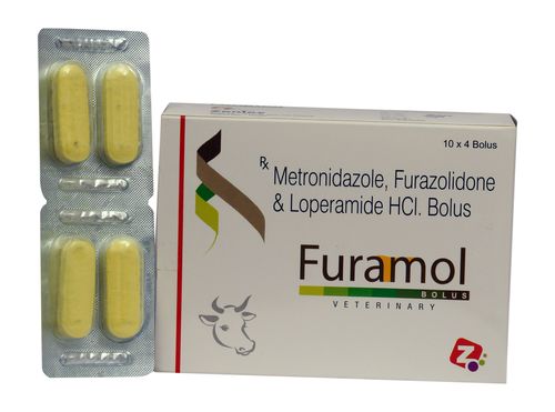 Tablets Furazolidone Metronidazole Loperamide Bolus