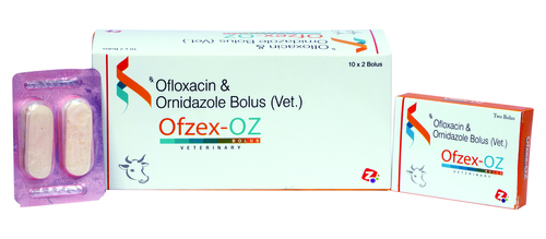 Ofloxacin and Ornidazole Bolus