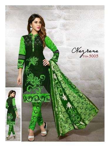 Printed Cotton fancy suits meenaxi nazrana vol-3