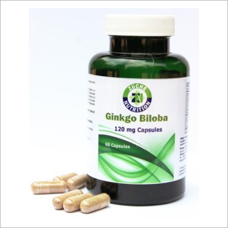 Herbal Product Ginkgo Biloba Capsules