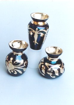 Metal Vintage Flower Vases